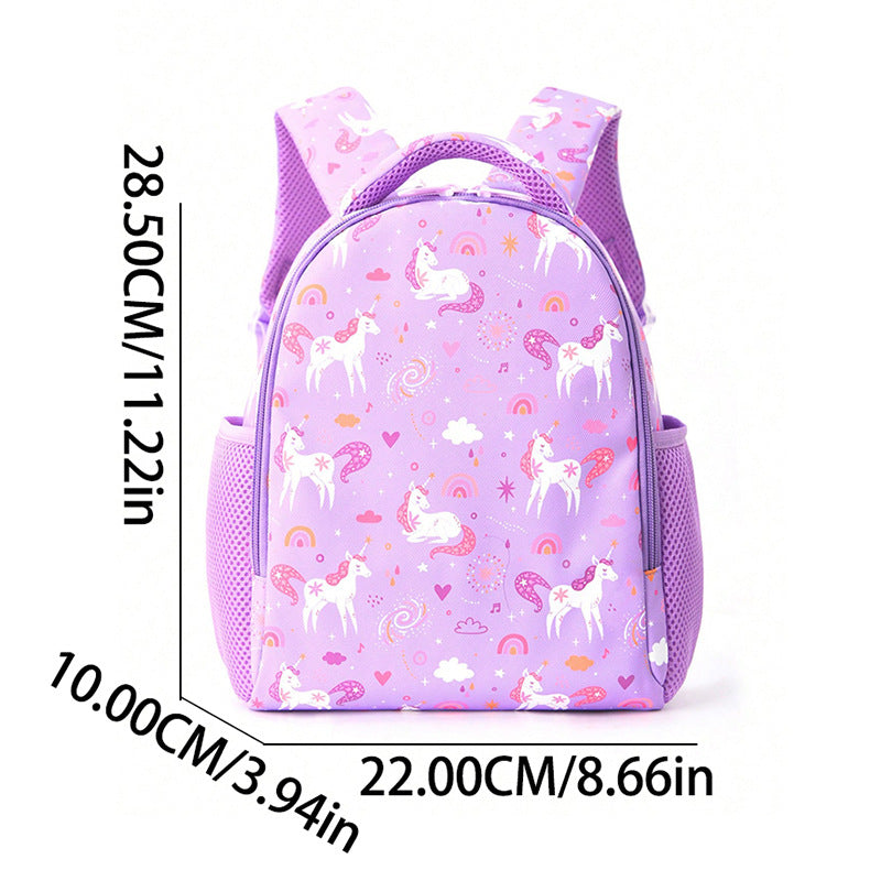 Feihong Cross-Border Children's Backpack Primary School Students Rainbow School Bag Children's Backpack Travel Lightweight Casual Backpack
