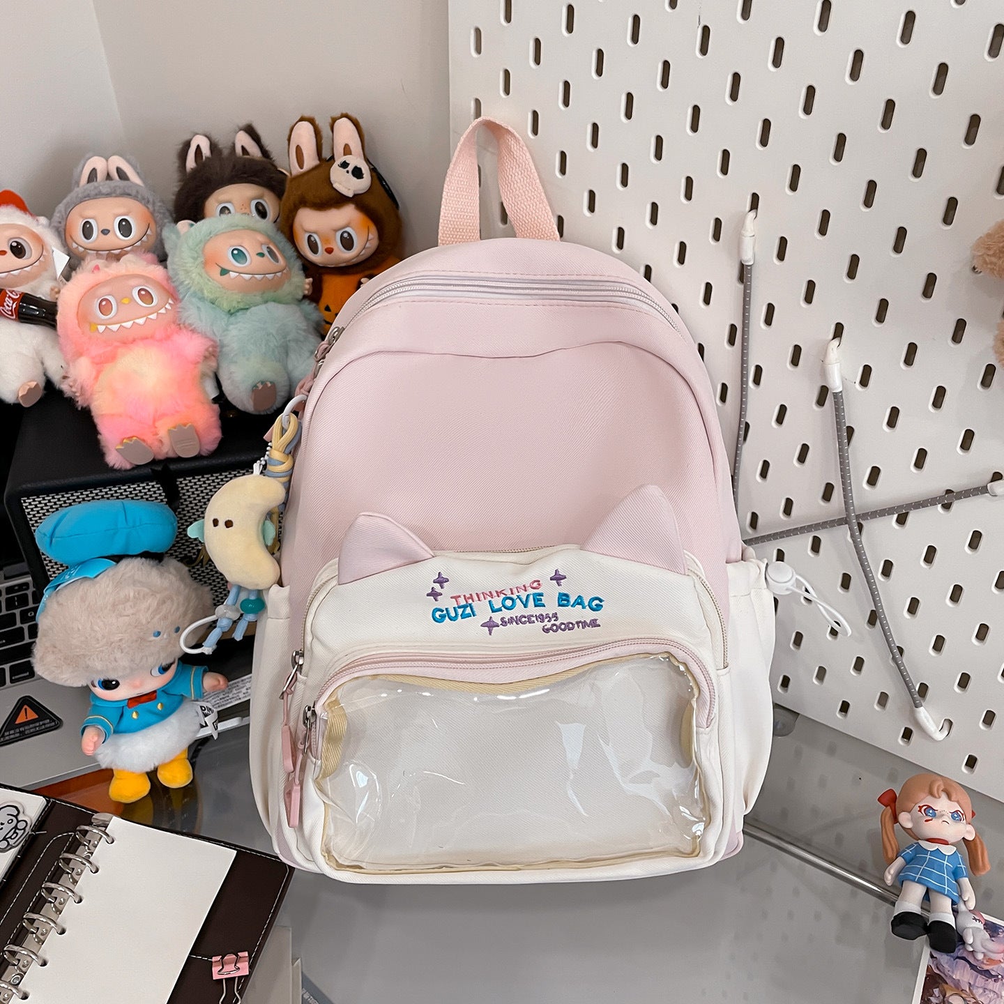 Schoolbags for Female Elementary School Students, Good-Looking, Sweet, Cute, New Style Backpacks for Junior High School Students, Small Backpacks for Travel and Study