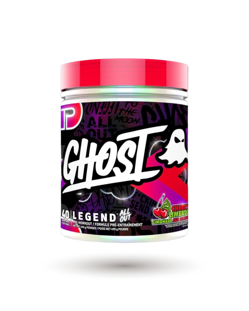 GHOST Legend Pre-Workout - All Out Energy and Focus for Optimal Performance