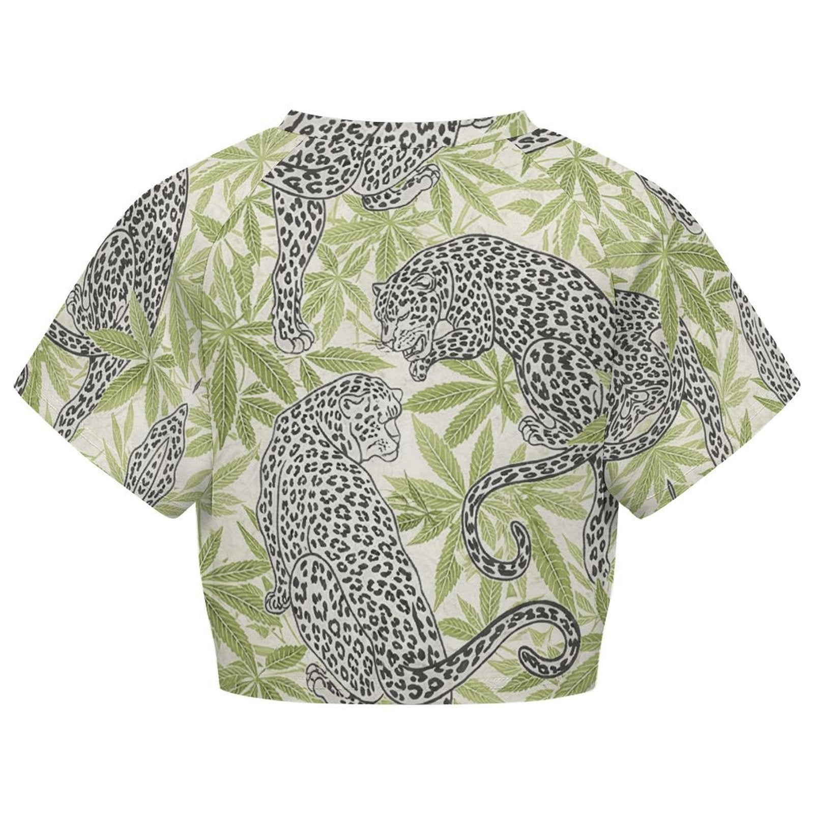 Leopard Cropped T-Shirt for Trendy Style