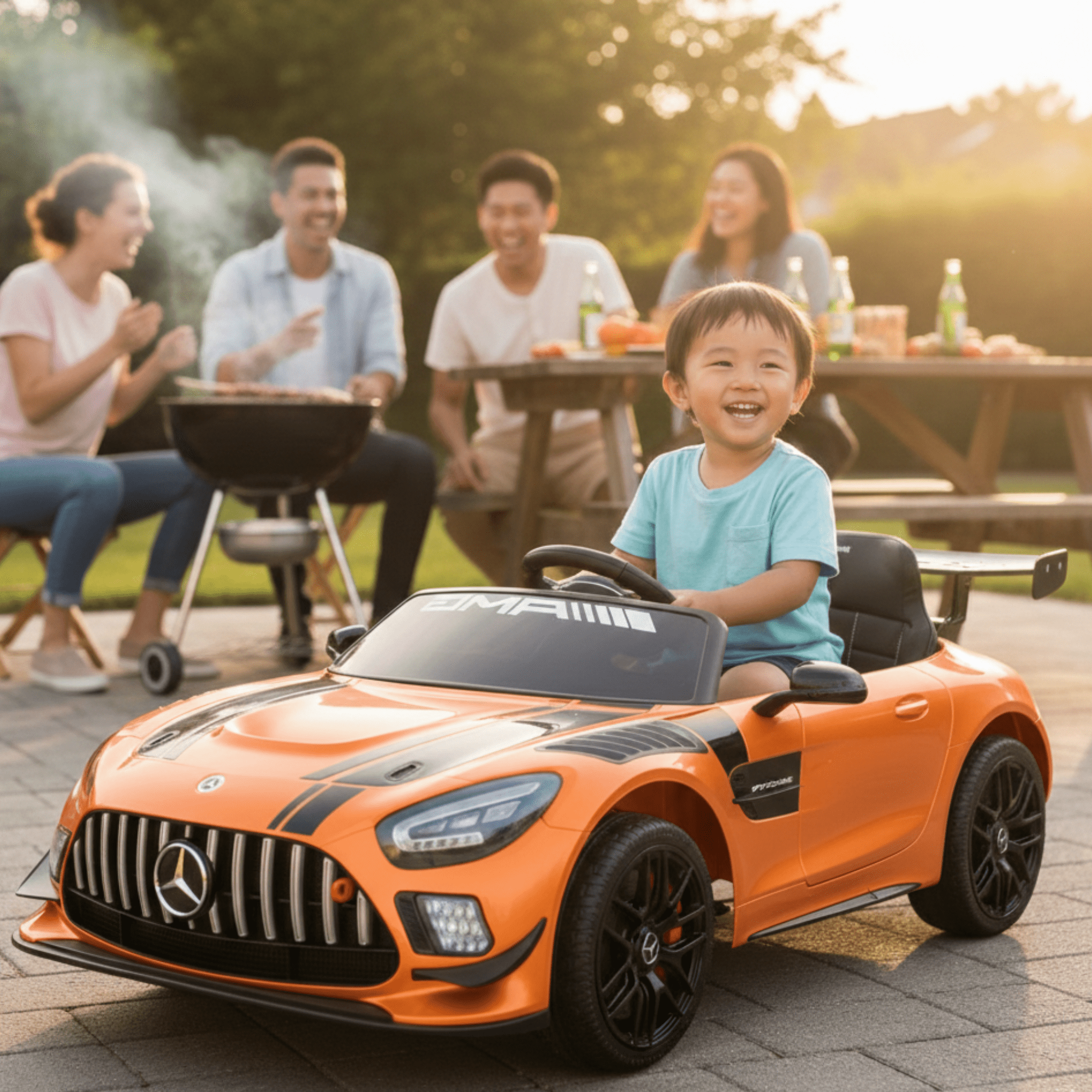 Orange, Complete Sport 12V Official Mercedes-Benz GT3, RC