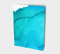 Large Notebook Blue Ink Wave - Perfect for Creative Minds
