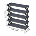 5 Tier X shaped Simple & stylish Shoe Rack Storage