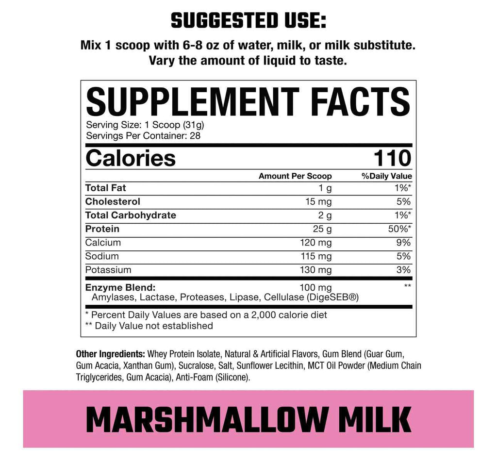Axe & Sledge Farm Fed Whey Isolate Protein Powder