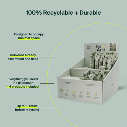 Cardboard Countertop Dispenser, 4 products