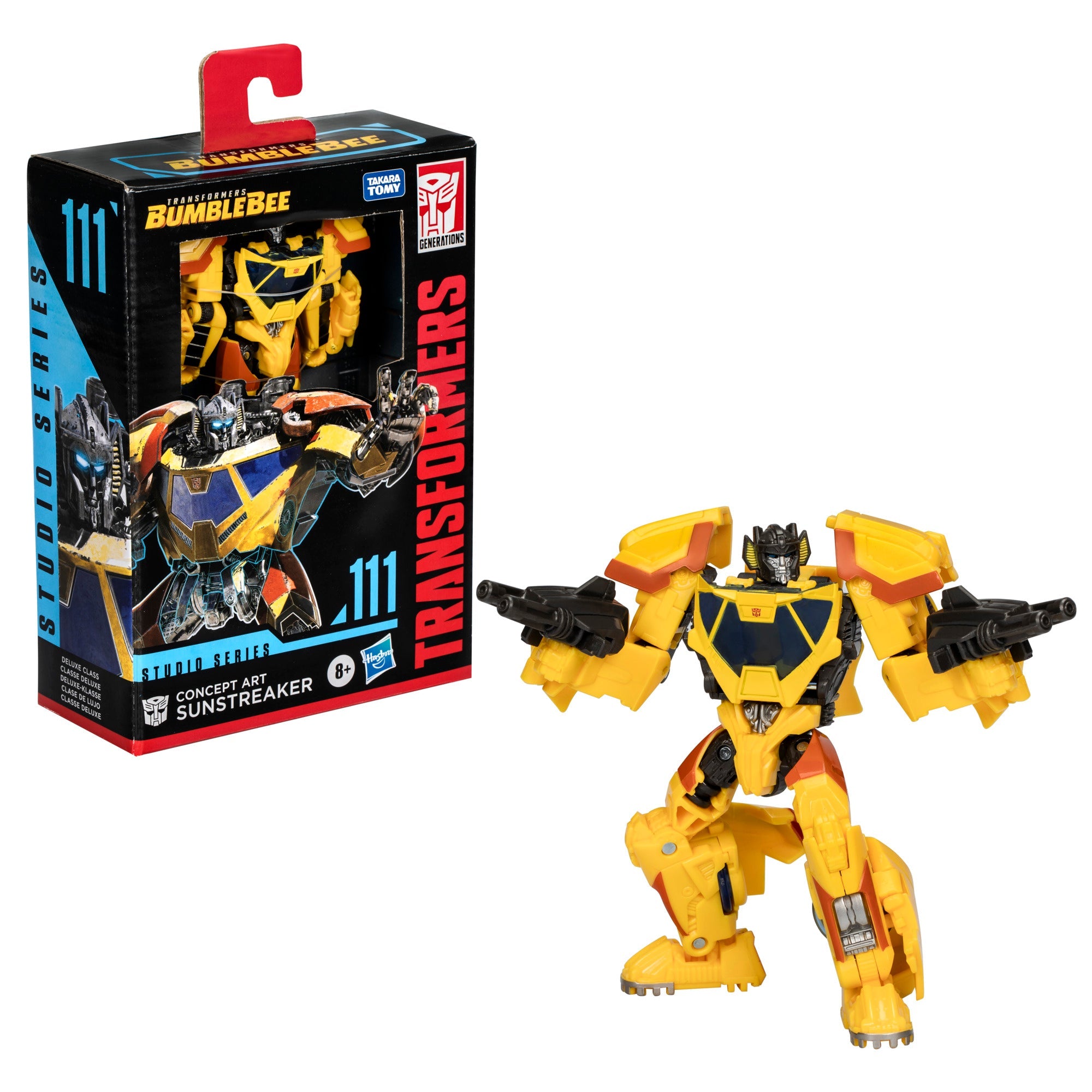 Transformers Studio Series Deluxe Transformers: Bumblebee 111 Concept Art Sunstreaker