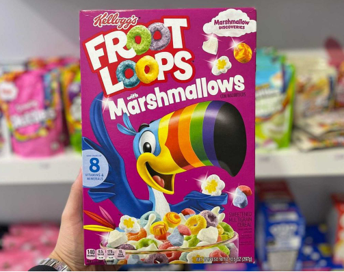 Fruit Loops Marshmallows - Delicious USA Treat