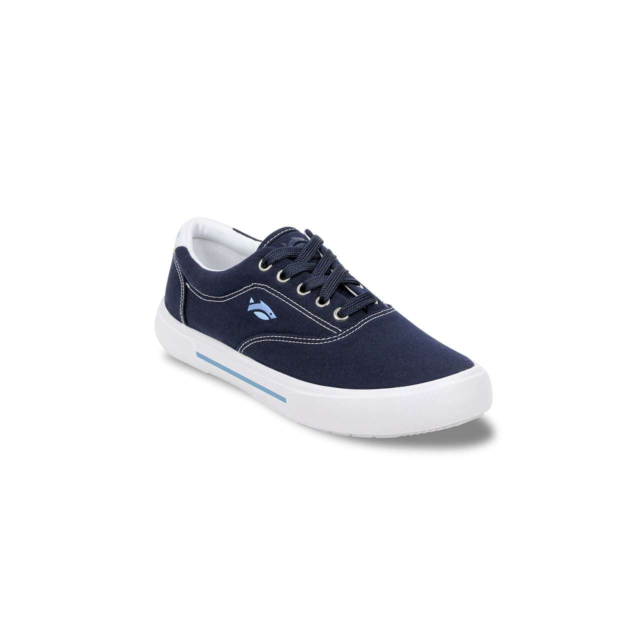 Fishooz Women's Sunbrella Lace Navy/White - Stylish and Durable Elegance