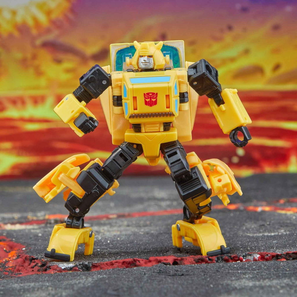 Transformers Legacy Deluxe Class Origin Bumblebee Action Figure - Shop Transformers Legacy Bumblebee