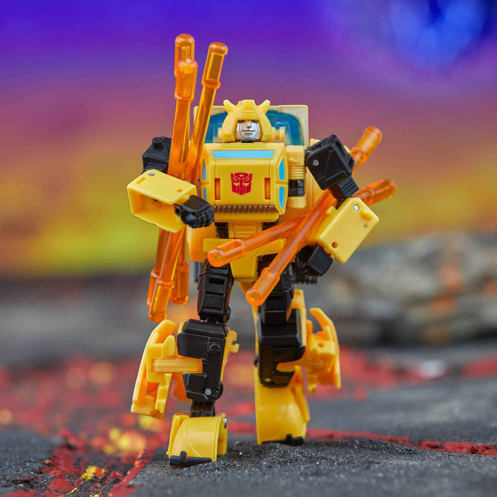 Transformers Legacy Deluxe Class Origin Bumblebee Action Figure - Shop Transformers Legacy Bumblebee