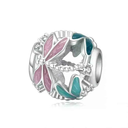 Dazzle in Elegance with 925 Sterling Silver CZ Beads for Bracelets & Bangles