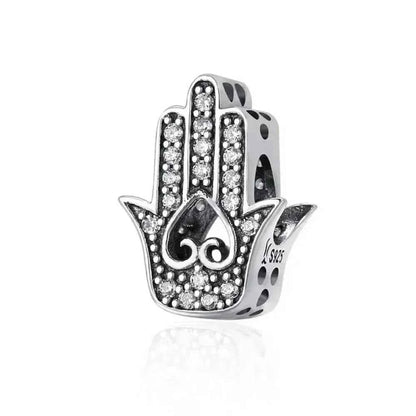 Dazzle in Elegance with 925 Sterling Silver CZ Beads for Bracelets & Bangles