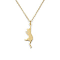 Hang In There Kitty Pendant | Necklace