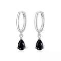 Exquisite Ishwar Water Drop Earrings | 925 Sterling Silver | 4 Colors | Statement Jewelry Sce1018
