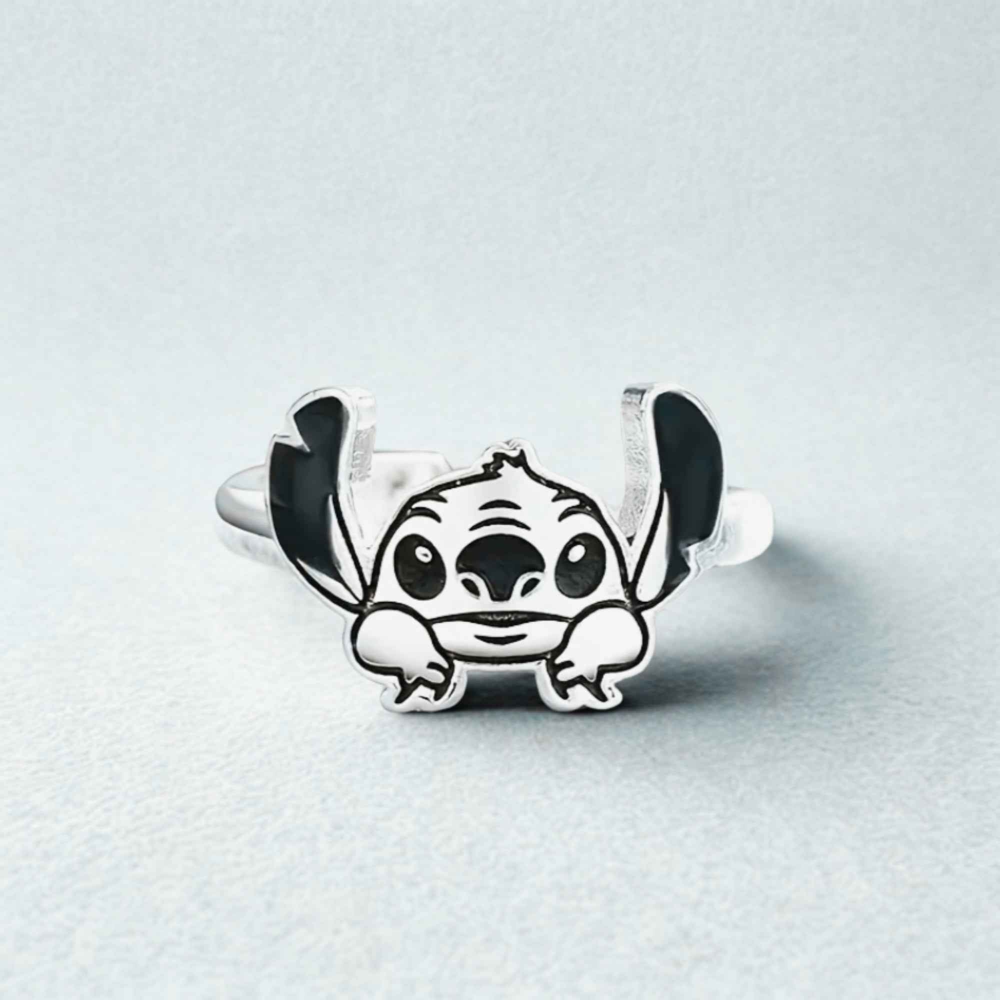 Lilo & Stitch | Silver Stitch Ring