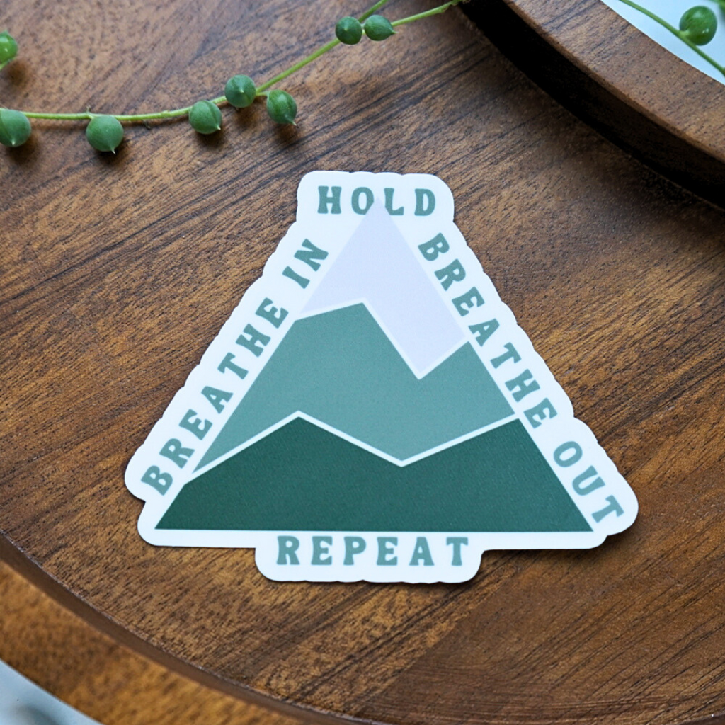mountain breathing sticker