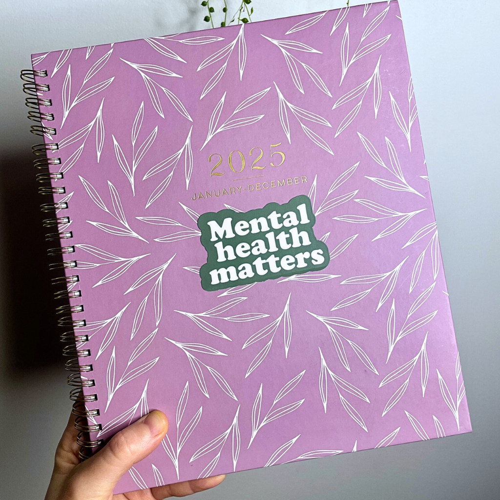 Mental Health Matters Sticker - Inspiring Mental Health Sticker for Your Space