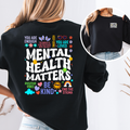 Mental Health Sweatshirt - Unisex Crewneck | You Are Enough | End The Stigma