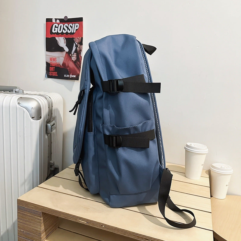 Ultra-Light Backpack for Men and Women, Simple and Practical, Large-Capacity Travel Backpack, High School Student and College Student Bag