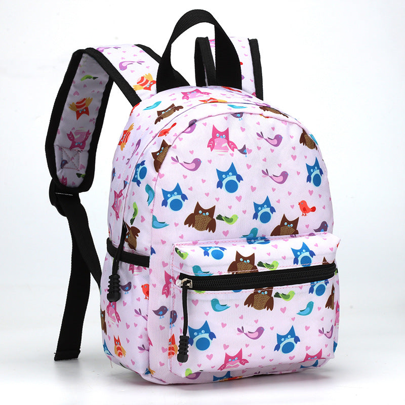 10.6inch Cartoon Children's School Bag Fashionable and Easiest for Match Kindergarten Backpack Lightweight Burden-Reducing Spine Protection Student Backpack
