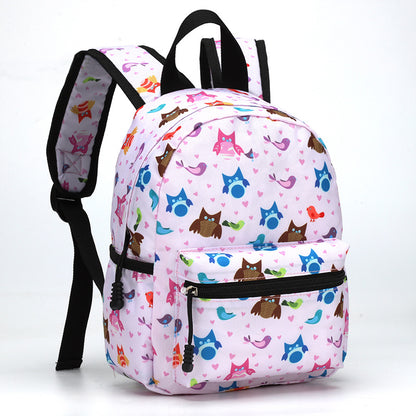 10.6inch Cartoon Children's School Bag Fashionable and Easiest for Match Kindergarten Backpack Lightweight Burden-Reducing Spine Protection Student Backpack