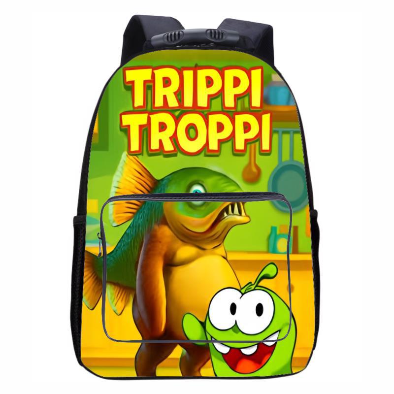 Foreign Mountain and Sea Classics Tung Primary and Secondary School Student Backpack DIY Customized Youth Men's and Women's Backpack