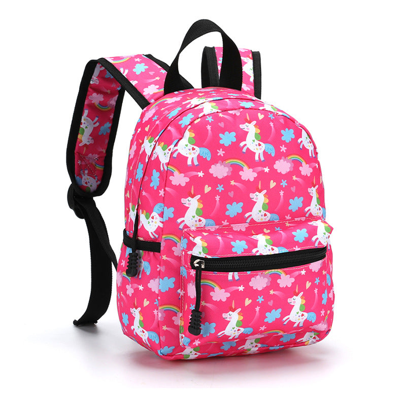 10.6inch Cartoon Children's School Bag Fashionable and Easiest for Match Kindergarten Backpack Lightweight Burden-Reducing Spine Protection Student Backpack
