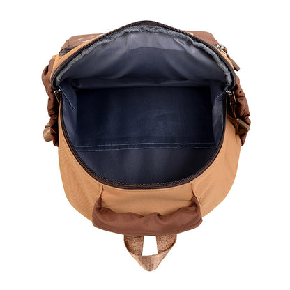 2025 New Capibala Student School Bag Large Capacity Cartoon Pattern Backpack Fashion Trend Backpack Wholesale