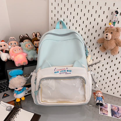 Schoolbags for Female Elementary School Students, Good-Looking, Sweet, Cute, New Style Backpacks for Junior High School Students, Small Backpacks for Travel and Study
