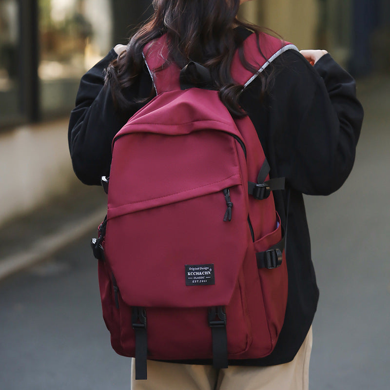 Ultra-Light Backpack for Men and Women, Simple and Practical, Large-Capacity Travel Backpack, High School Student and College Student Bag