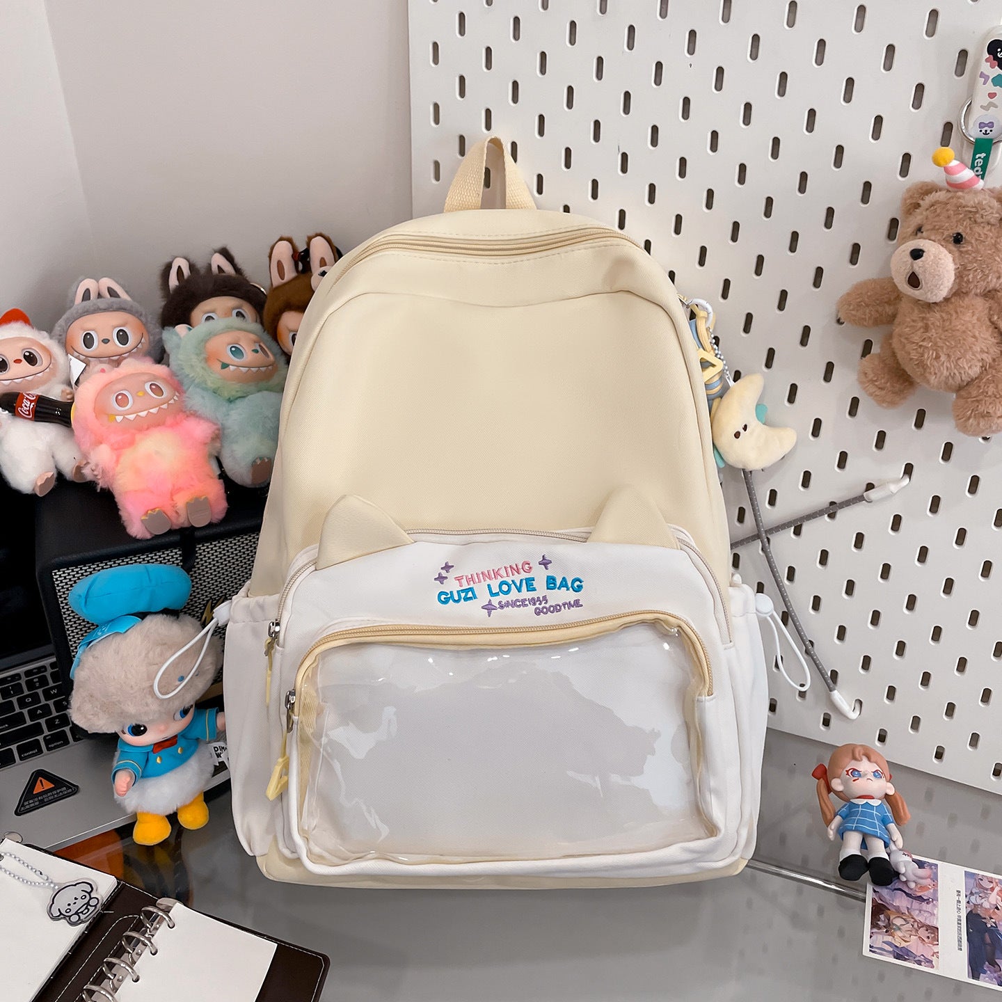 Schoolbags for Female Elementary School Students, Good-Looking, Sweet, Cute, New Style Backpacks for Junior High School Students, Small Backpacks for Travel and Study