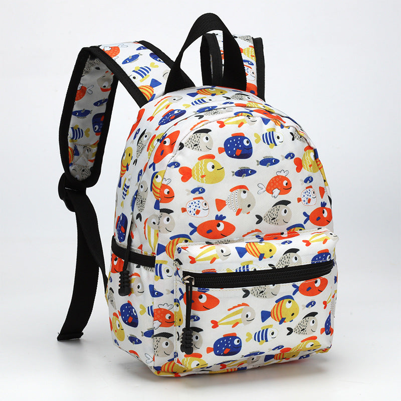 10.6inch Cartoon Children's School Bag Fashionable and Easiest for Match Kindergarten Backpack Lightweight Burden-Reducing Spine Protection Student Backpack
