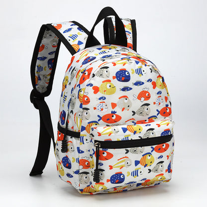 10.6inch Cartoon Children's School Bag Fashionable and Easiest for Match Kindergarten Backpack Lightweight Burden-Reducing Spine Protection Student Backpack