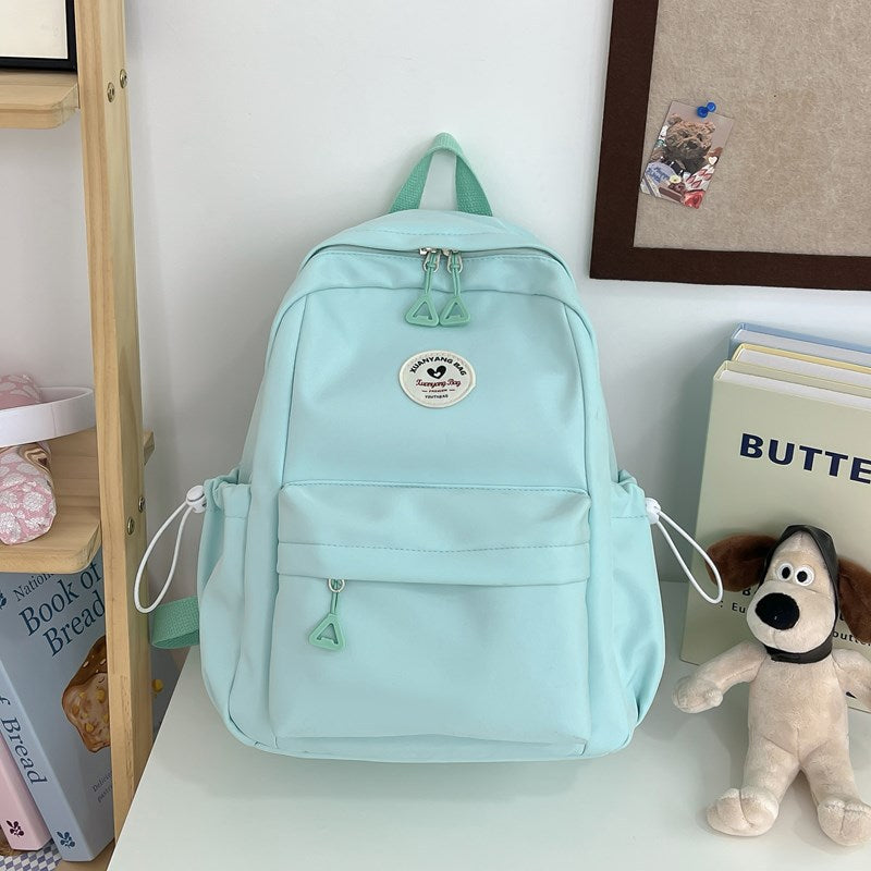 2025 New Summer School Bag Women's Japanese Style Niche Design Versatile Sports Travel Backpack College Student Backpack