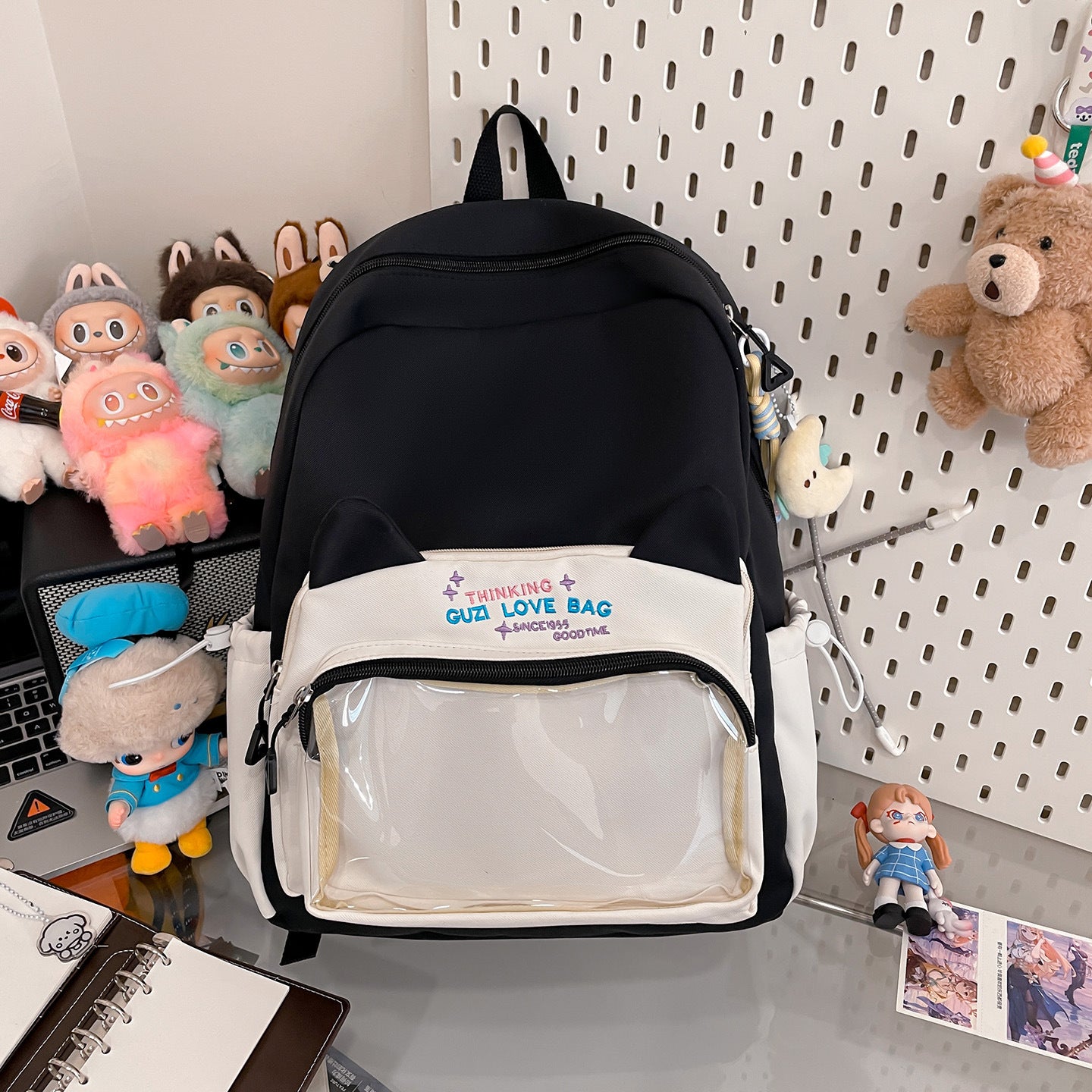Schoolbags for Female Elementary School Students, Good-Looking, Sweet, Cute, New Style Backpacks for Junior High School Students, Small Backpacks for Travel and Study