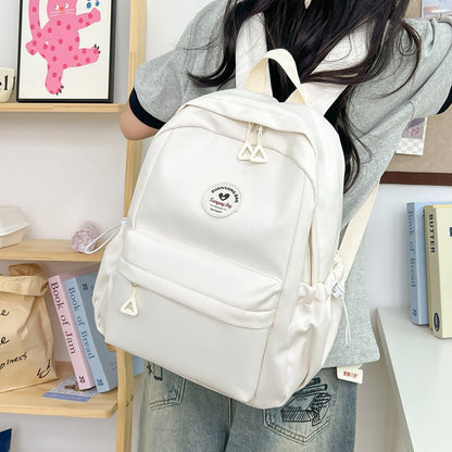 2025 New Summer School Bag Women's Japanese Style Niche Design Versatile Sports Travel Backpack College Student Backpack