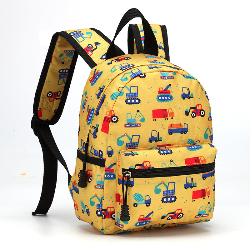 10.6inch Cartoon Children's School Bag Fashionable and Easiest for Match Kindergarten Backpack Lightweight Burden-Reducing Spine Protection Student Backpack