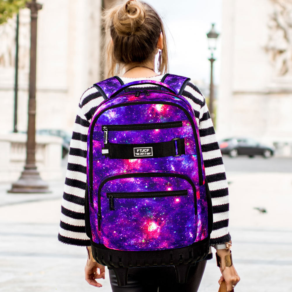European and American Cross-Border Factory Children's Single-Trolley School Bag Fashion Student Trolley Backpack Dropshipping in Stock