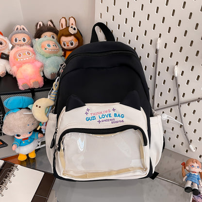 Schoolbags for Female Elementary School Students, Good-Looking, Sweet, Cute, New Style Backpacks for Junior High School Students, Small Backpacks for Travel and Study