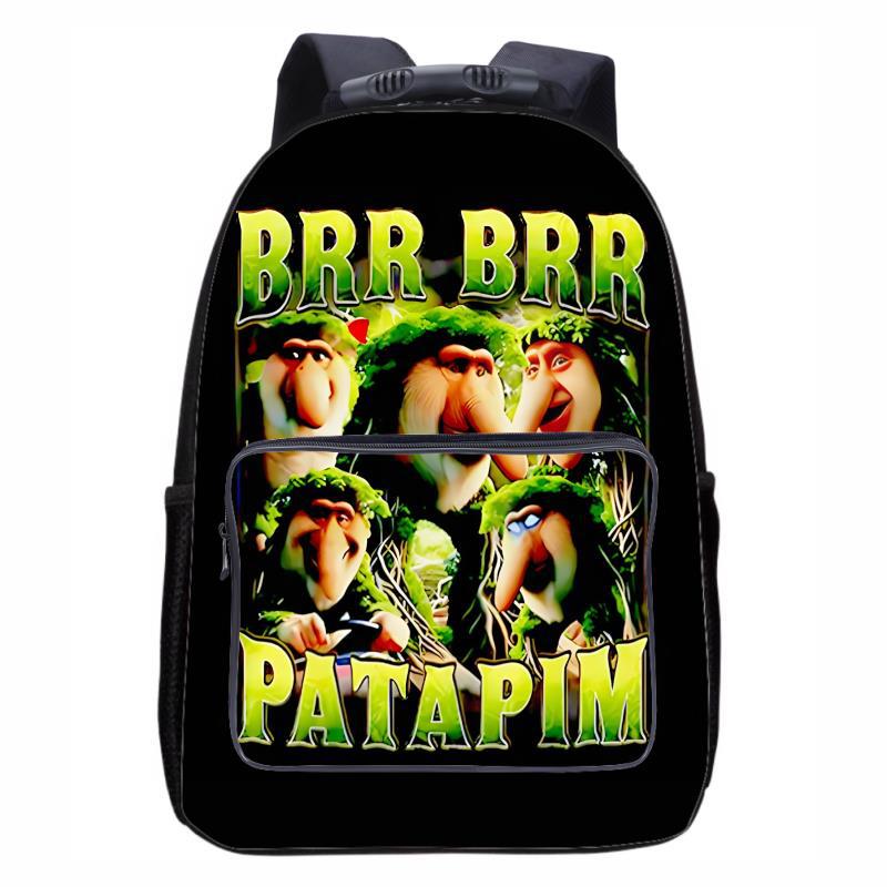 Foreign Mountain and Sea Classics Tung Primary and Secondary School Student Backpack DIY Customized Youth Men's and Women's Backpack