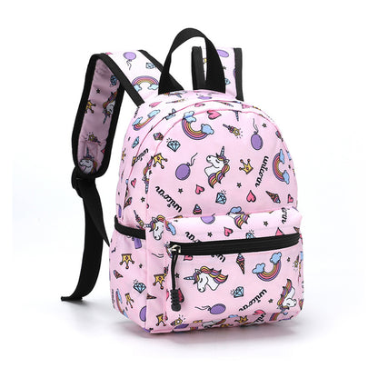 10.6inch Cartoon Children's School Bag Fashionable and Easiest for Match Kindergarten Backpack Lightweight Burden-Reducing Spine Protection Student Backpack