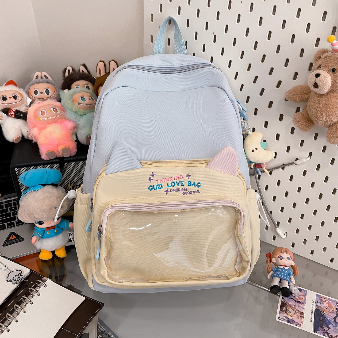 Schoolbags for Female Elementary School Students, Good-Looking, Sweet, Cute, New Style Backpacks for Junior High School Students, Small Backpacks for Travel and Study