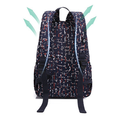 Extra-Large Men's and Women's Backpacks, Student School Bags, Casual Computer Backpacks, Short-Distance Travel Bags, Multi-Color Commuting Shoulder Bags, Portable