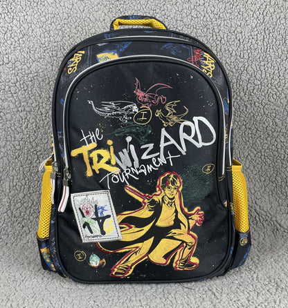 Schoolbag Primary School Students Grade One, Two and Three Boys and Girls Children Super Light Ridge Bag Backpack for 6-12 Years