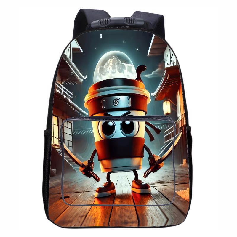 Foreign Mountain and Sea Classics Tung Primary and Secondary School Student Backpack DIY Customized Youth Men's and Women's Backpack