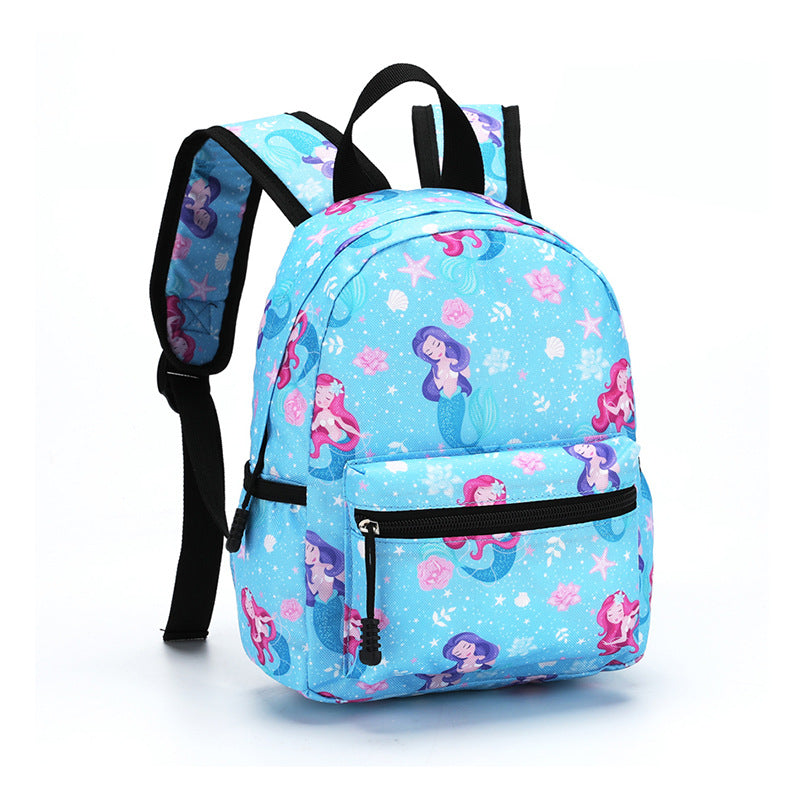 10.6inch Cartoon Children's School Bag Fashionable and Easiest for Match Kindergarten Backpack Lightweight Burden-Reducing Spine Protection Student Backpack