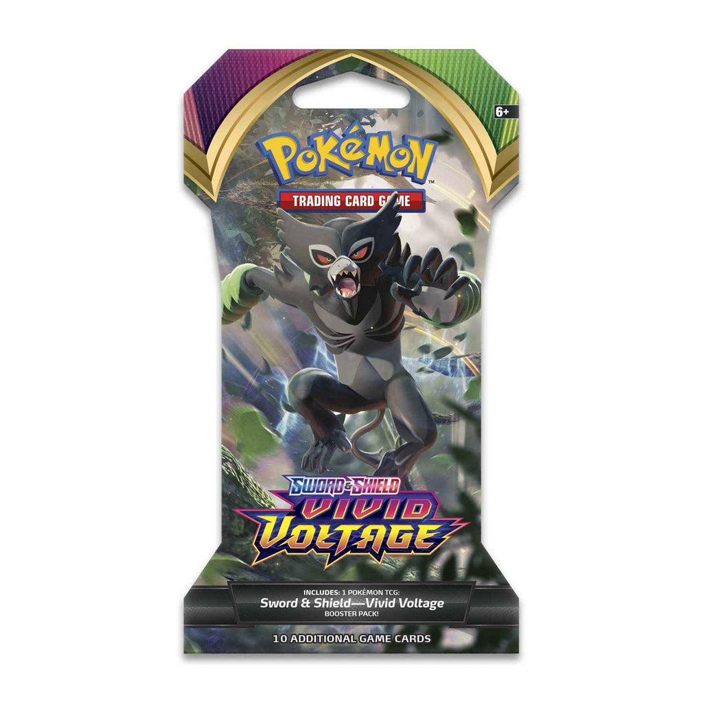 Pokémon - Sword & Shield - Vivid Voltage - Sleeved Booster Pack