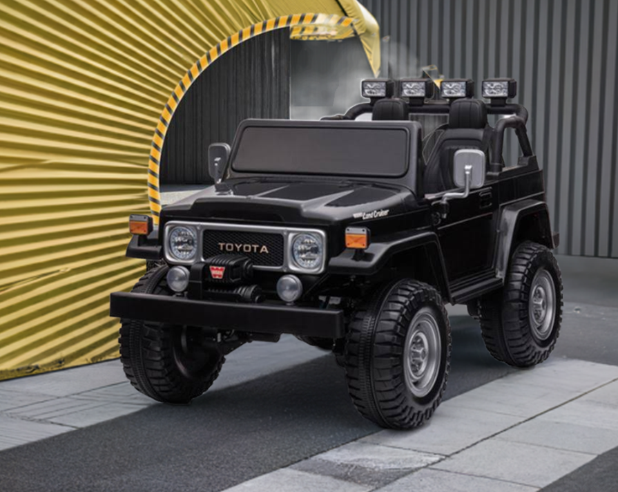 2026 24V Toyota FJ-40 Kids Ride On Car 4X4 2 Seater with Remote Control DELUXE