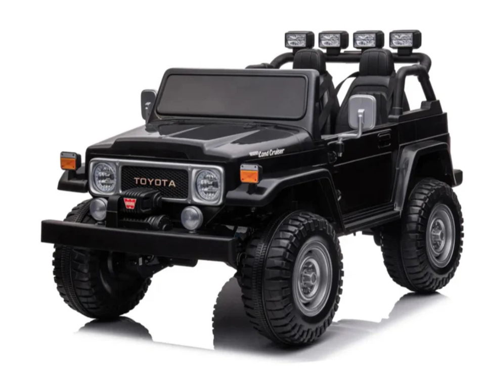 2026 24V Toyota FJ-40 Kids Ride On Car 4X4 2 Seater with Remote Control DELUXE