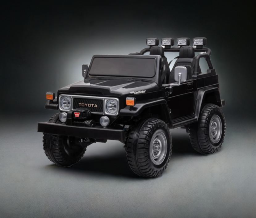 2026 24V Toyota FJ-40 Kids Ride On Car 4X4 2 Seater with Remote Control DELUXE